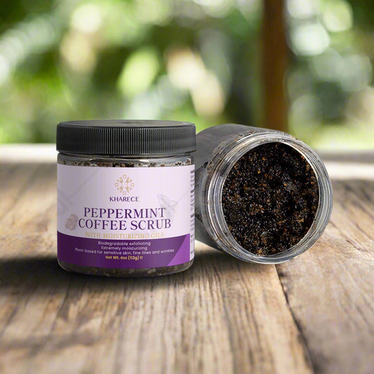 Peppermint Coffee Scrub
