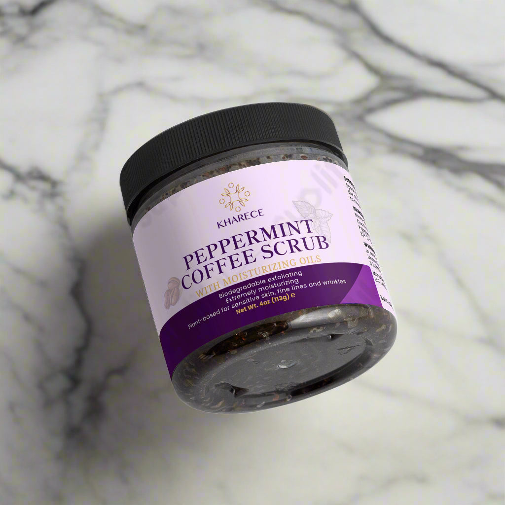 Peppermint Coffee Scrub