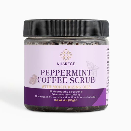 Peppermint Coffee Scrub