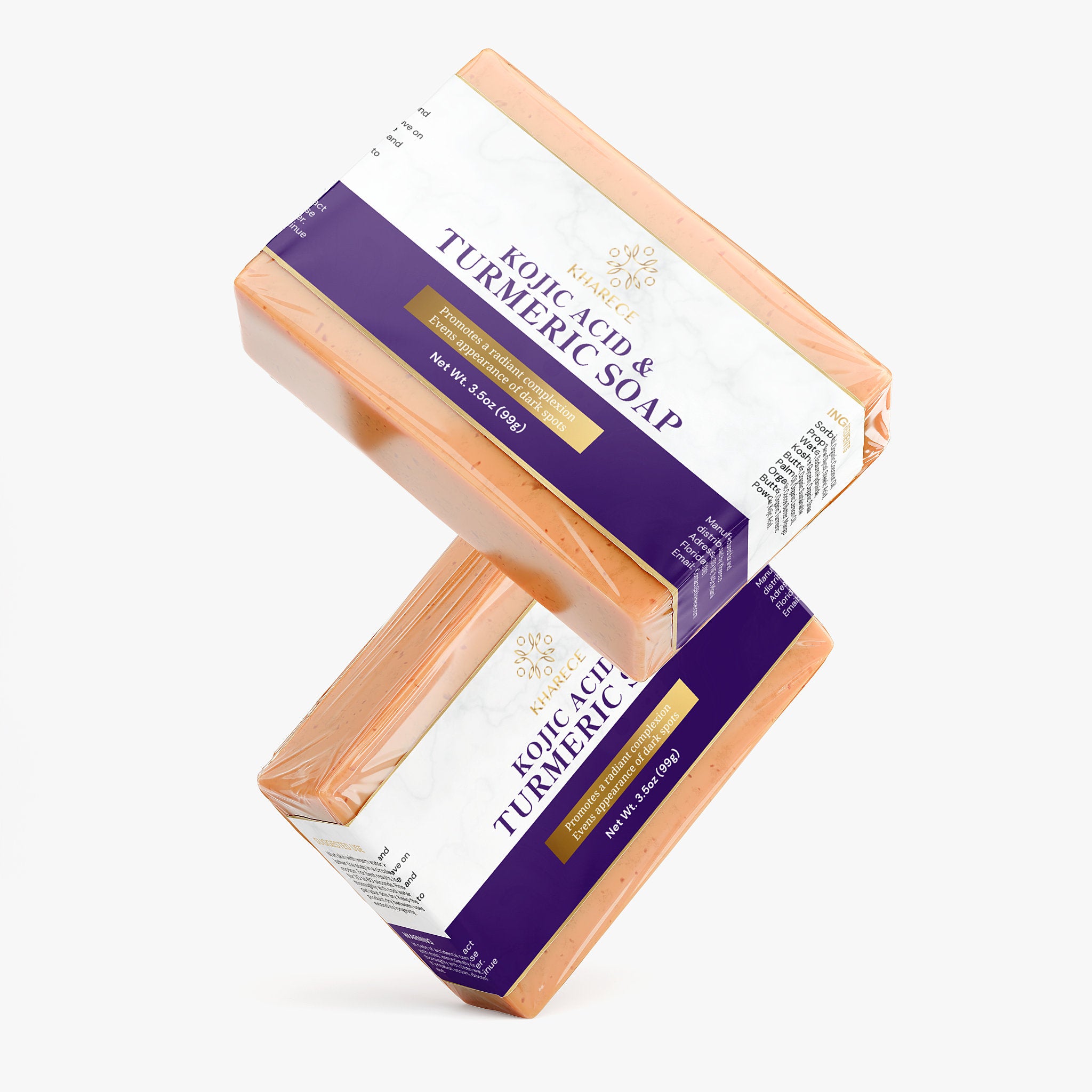 Kojic Acid & Turmeric Soap (Bundle of 3 units)