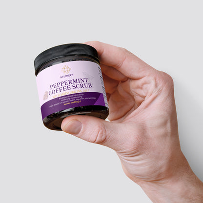 Peppermint Coffee Scrub