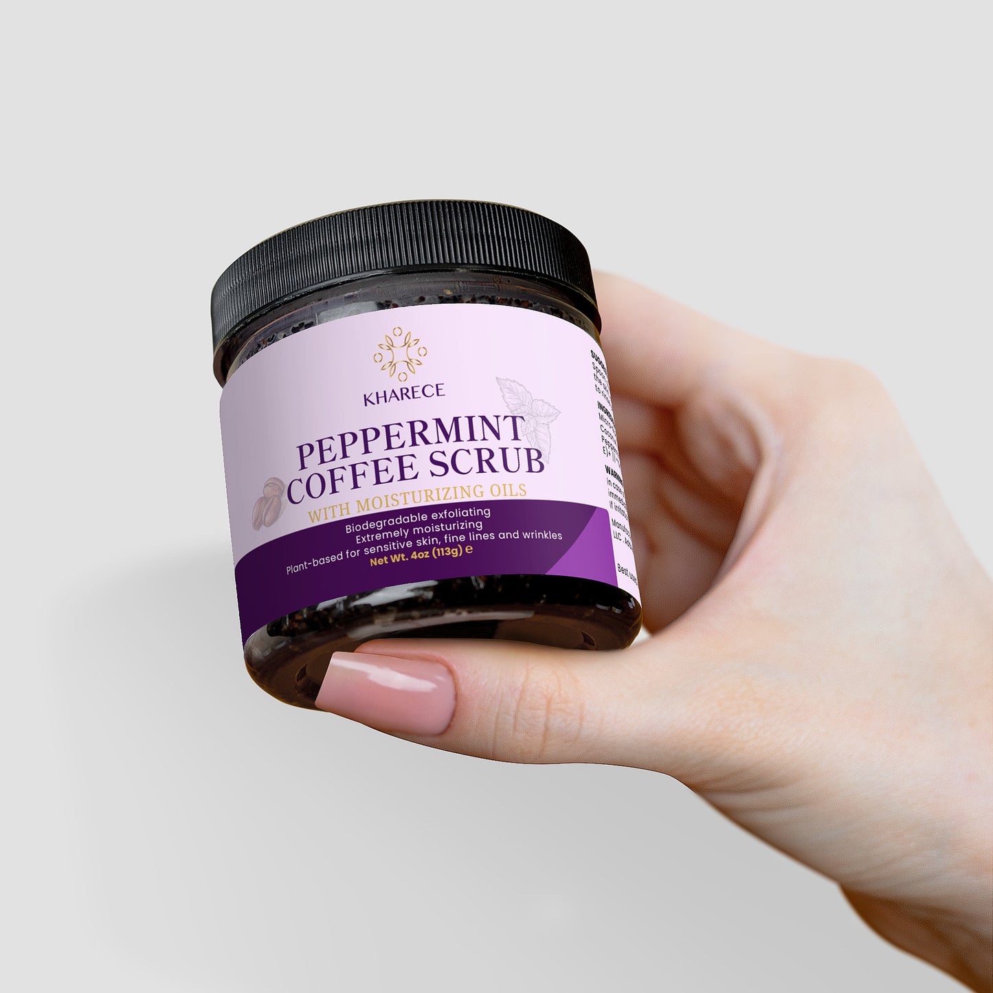 Peppermint Coffee Scrub