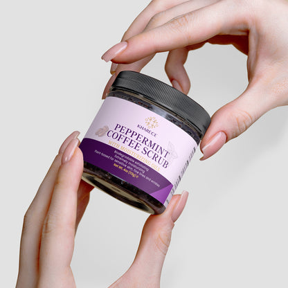 Peppermint Coffee Scrub